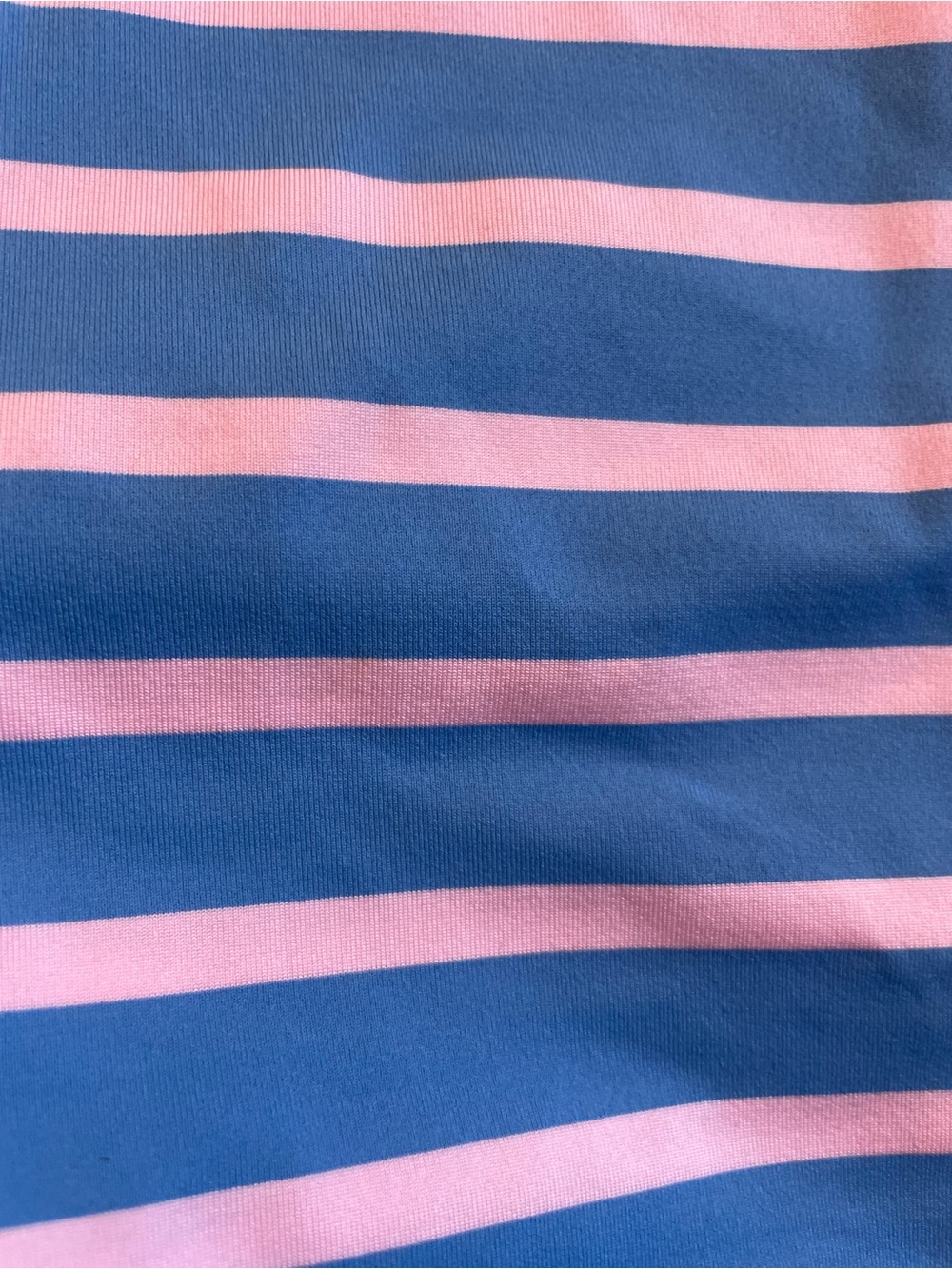 Lululemon Cool Racerback Tank Blue Pink Stripe *No Size Tag ~6 - Picture 4 of 6